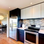 Modern Kitchen Remodel and Design with Quartz Countertops and Wooden Cabinets
