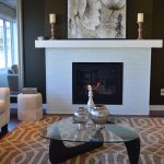 Modern Indoor Brick Fireplace Design and Installation